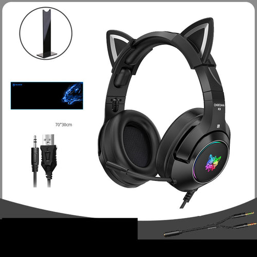 Cute Gaming Headset with Microphone 🎀🎧