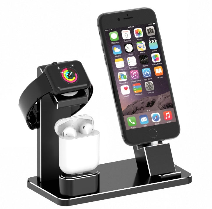 4-in-1 Wireless Charging Station - AirPods & Multi-Device Dock