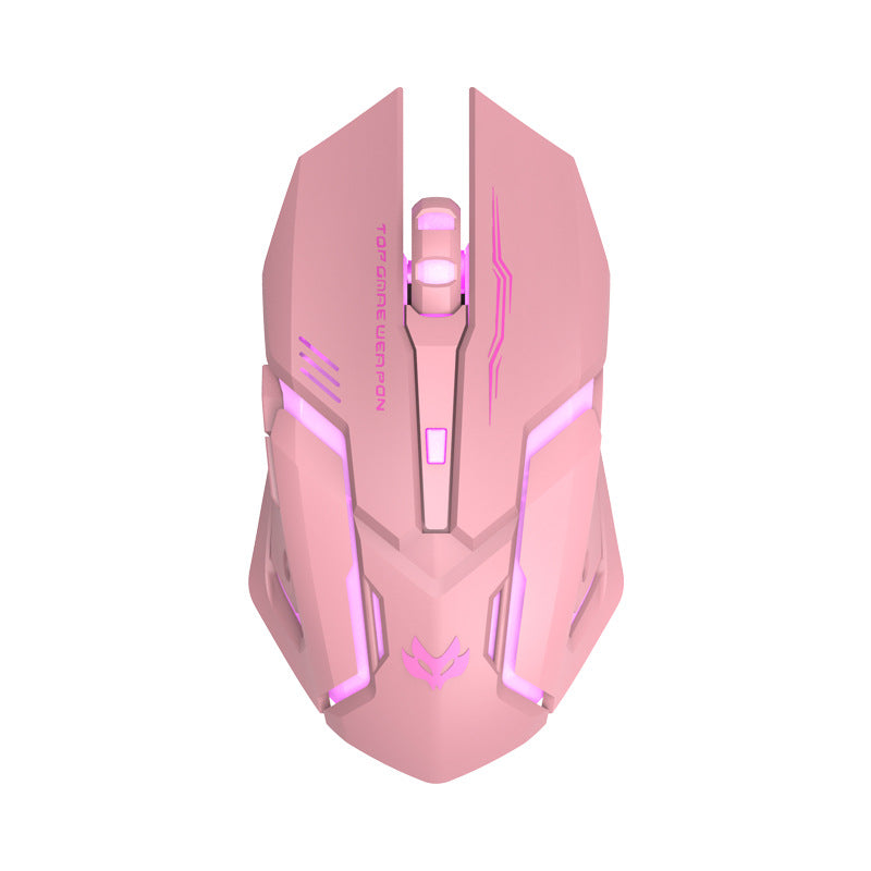 Ninpo Tech T1 Wireless Silent Gaming Mouse - Rechargeable 1600 DPI