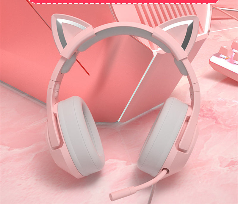 Cute Gaming Headset with Microphone 🎀🎧