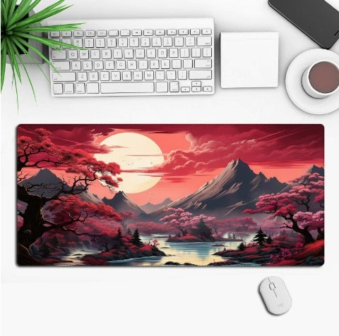 Anime Gaming Mouse Pad - Large Extended Desk Mat with Non-Slip Rubber Base