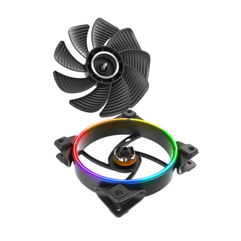 RGB Fans  3-Pack High-Speed Cooling Kit with Dynamic Lighting & Silent Performance