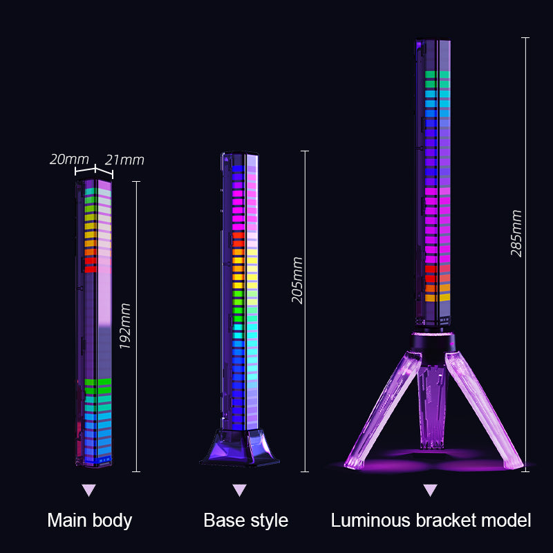 Ninpo Tech RGB Rhythm Light Bar - Music Sync LED Atmosphere Light with App Control