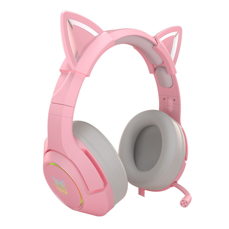 Cute Gaming Headset with Microphone 🎀🎧