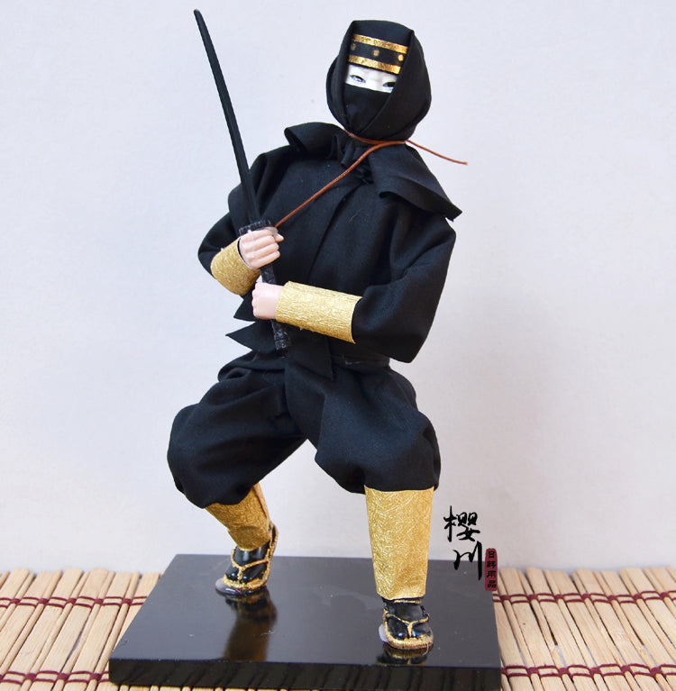 Shinobi Room Decoration Figure With Katana Sword