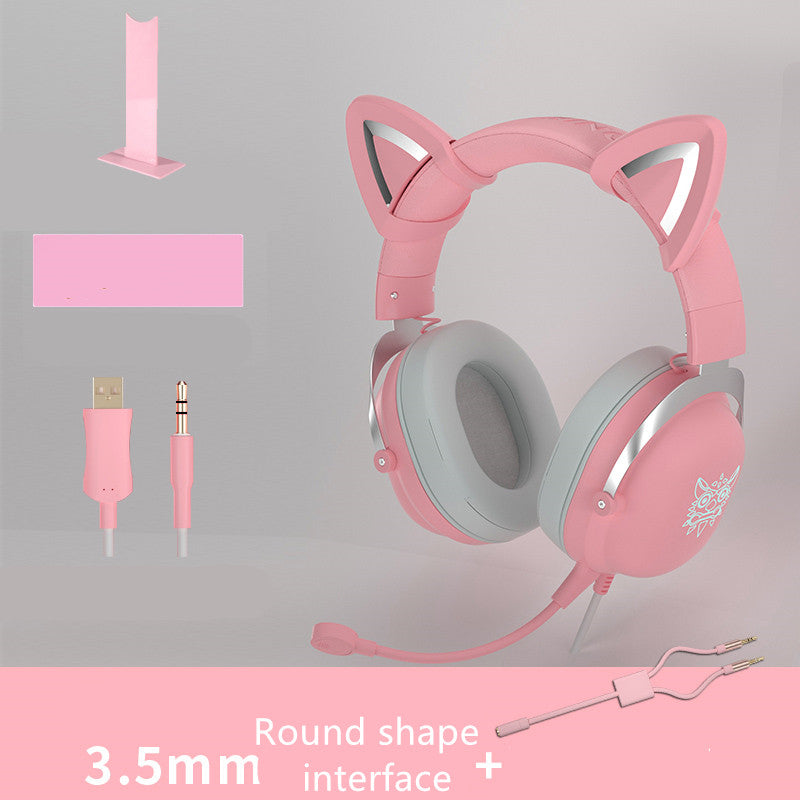 Cute Gaming Headset with Microphone 🎀🎧