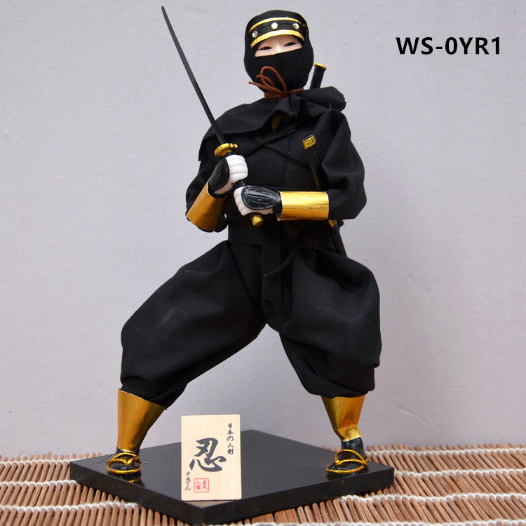 Shinobi Room Decoration Figure With Katana Sword