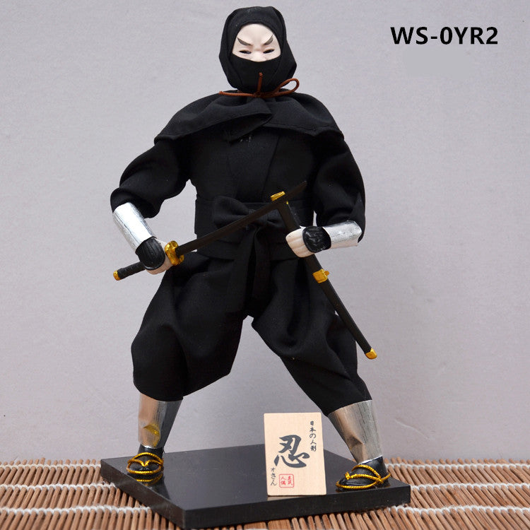 Shinobi Room Decoration Figure With Katana Sword