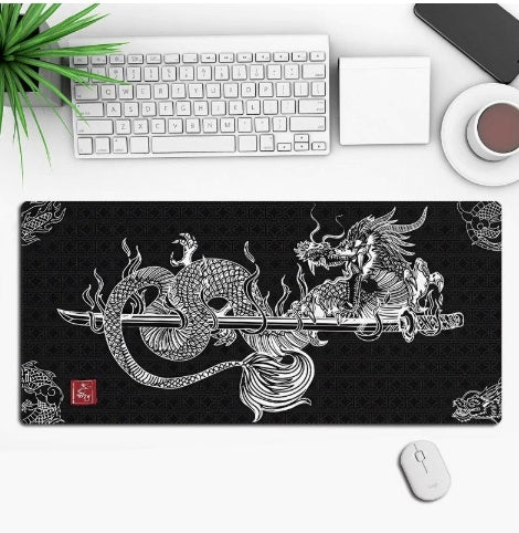 Anime Gaming Mouse Pad - Large Extended Desk Mat with Non-Slip Rubber Base