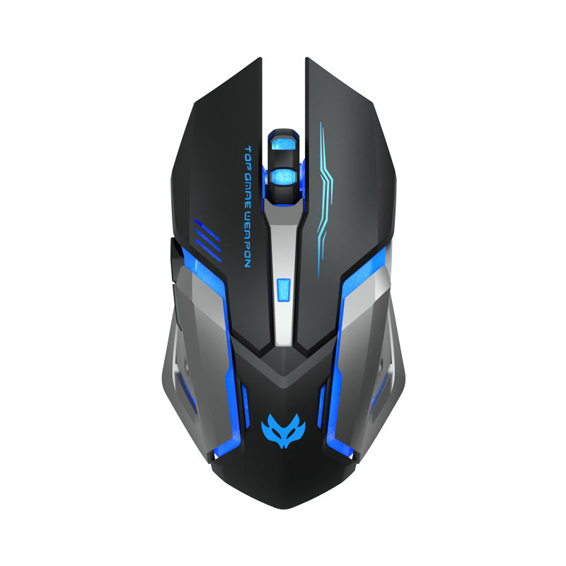 Ninpo Tech T1 Wireless Silent Gaming Mouse - Rechargeable 1600 DPI