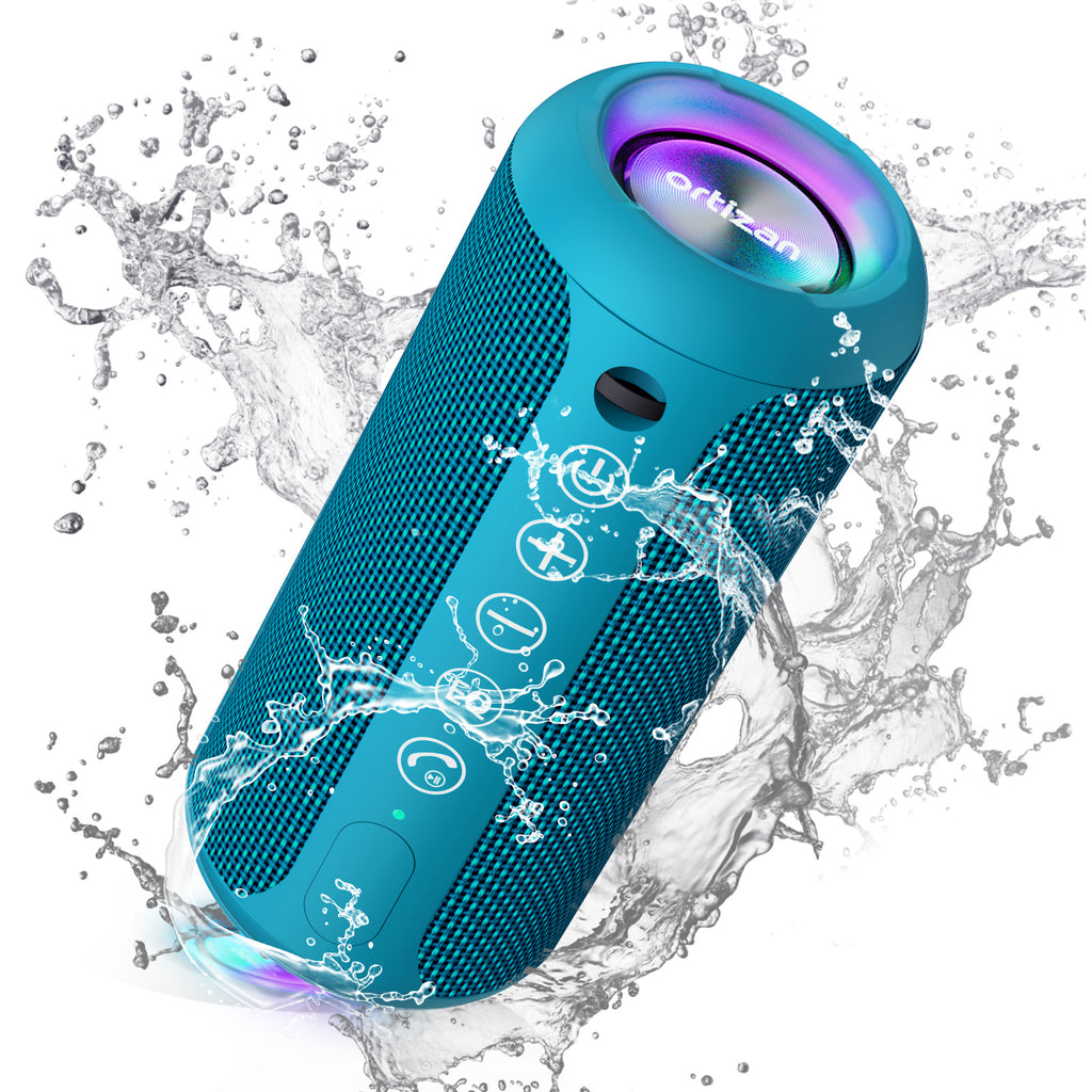 Portable Bluetooth Speaker - Wireless Subwoofer with SD Card Slot & Hands-Free Calling