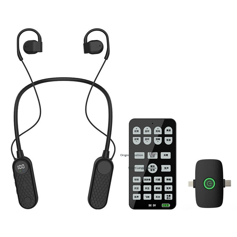 Professional Live Streaming & Singing Headphones with Noise Reduction