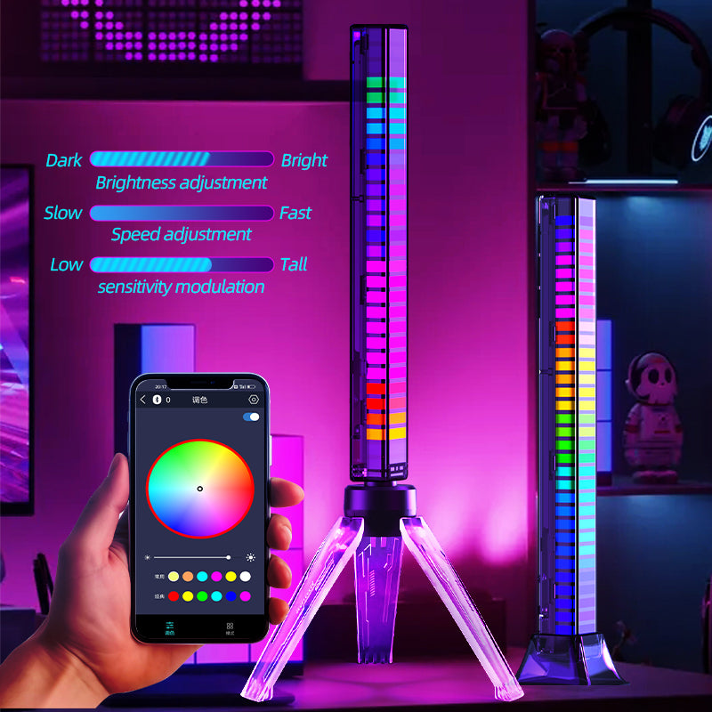 Ninpo Tech RGB Rhythm Light Bar - Music Sync LED Atmosphere Light with App Control