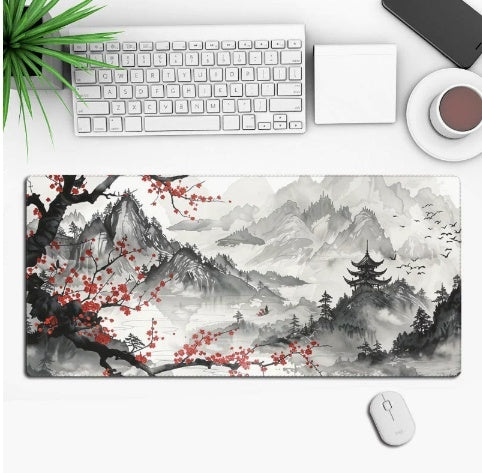 Anime Gaming Mouse Pad - Large Extended Desk Mat with Non-Slip Rubber Base