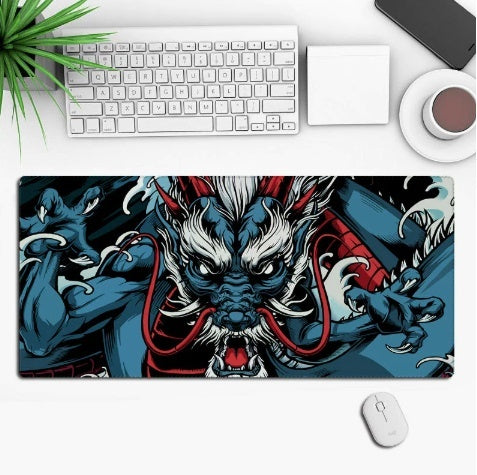 Anime Gaming Mouse Pad - Large Extended Desk Mat with Non-Slip Rubber Base
