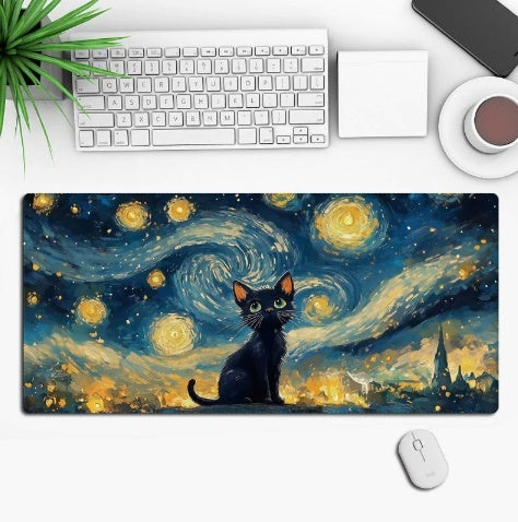 Anime Gaming Mouse Pad - Large Extended Desk Mat with Non-Slip Rubber Base