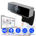 1080P HD Webcam with Auto Focus - USB Computer Camera with Microphone for Streaming